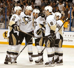 Max Talbot goal celebration
